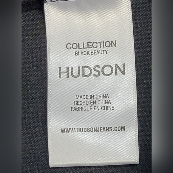 Hudson Jeans Long Sleeve Skater Dress Soft Midi Side Pockets Size XS - Picture 6 of 12